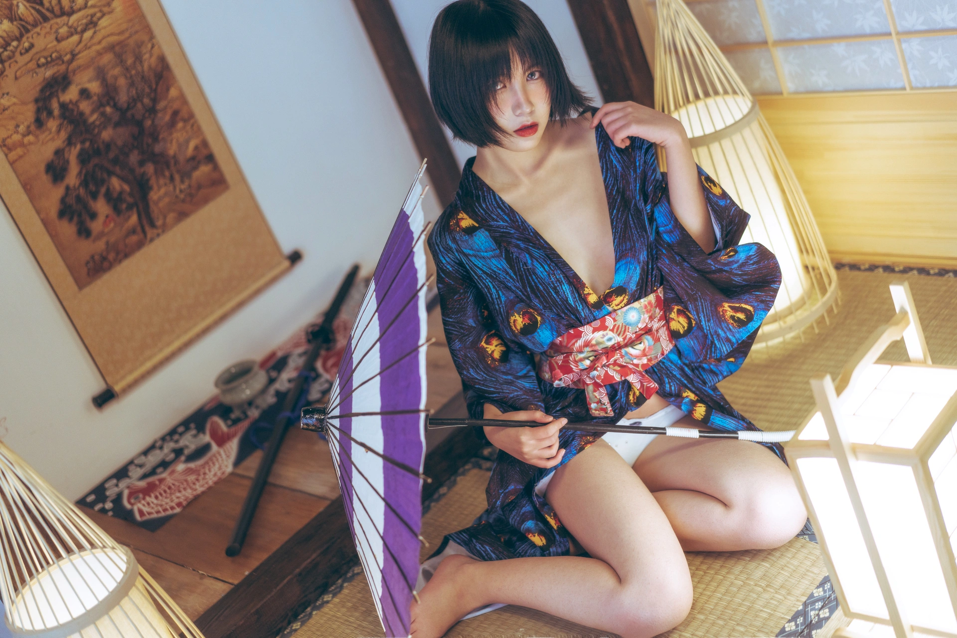 枸名(逐月su) - NO.07 孔雀和服 1