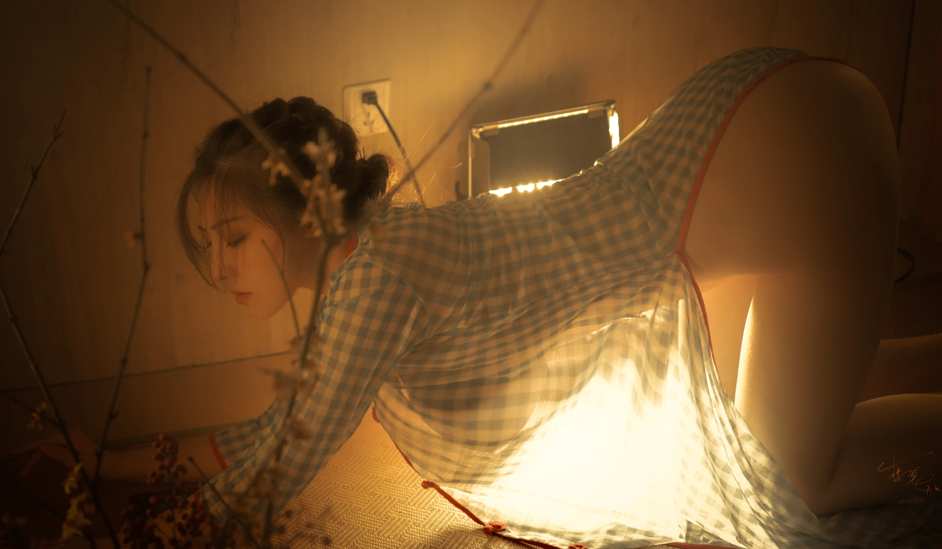 樱晚gigi - NO.47 粉丝群收费写真47 窈窕之约 1