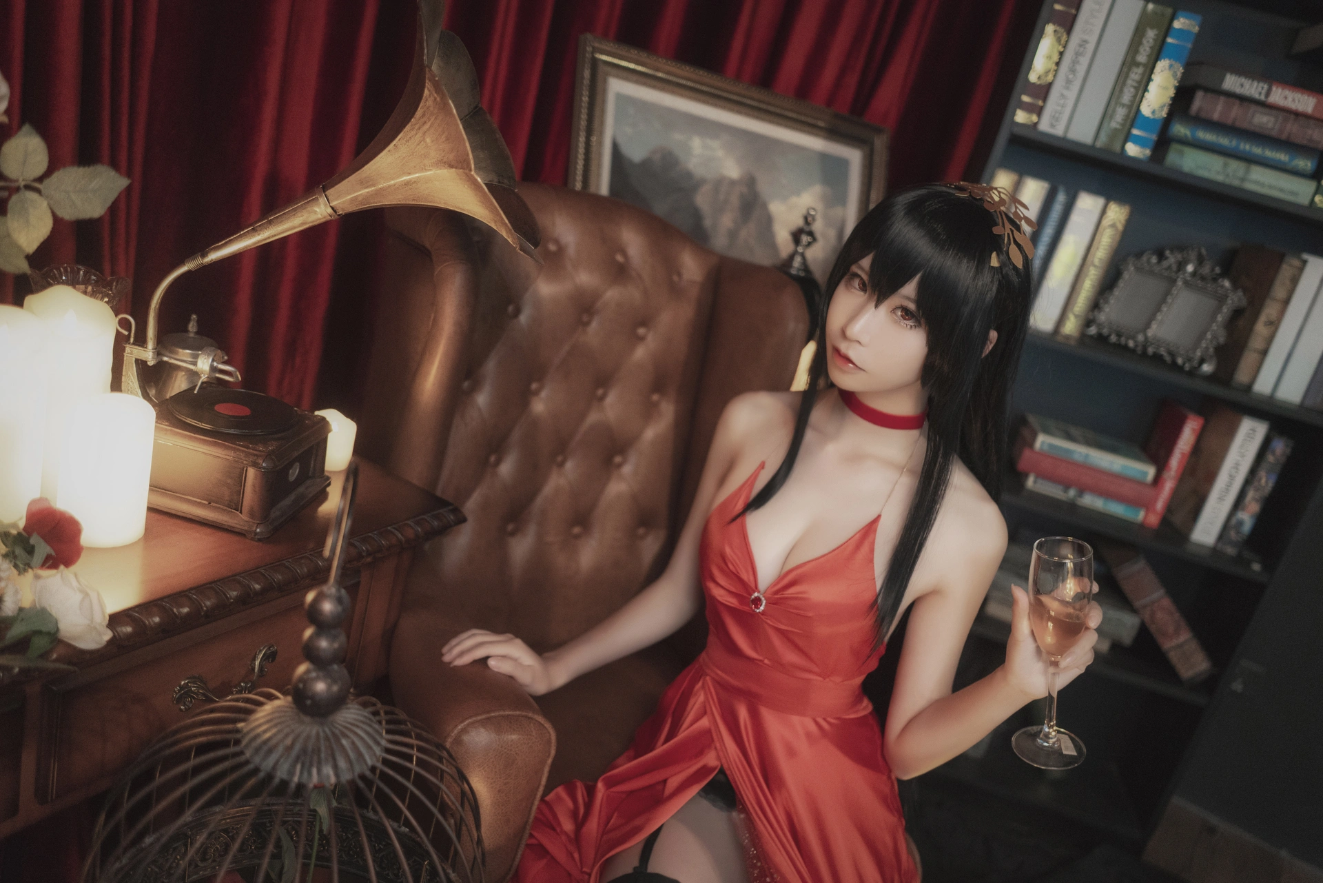 爱老师_PhD - NO.03 碧蓝航线 大凤 毒苹果礼服 2